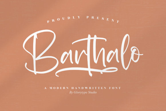 Barthalo Font for Web Design
