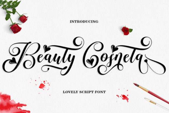 Beauty Cosneta Font for Creative Campaigns