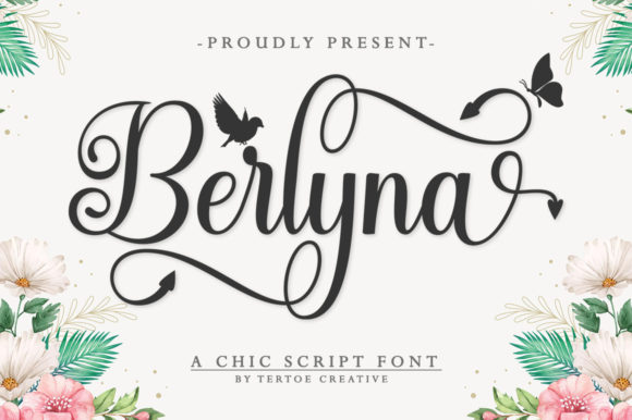 Berlyna Font for Creative Projects
