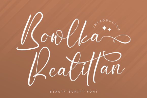 Bowlka Realittan – A Script Font for Campaign Clarity