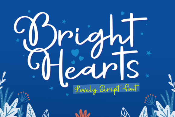 Bright Hearts Font for Creative Design