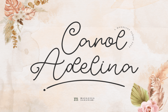 Carol Adelina: A Modern Script Font