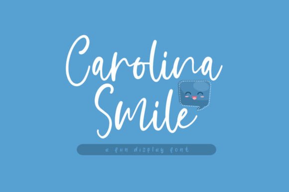 Carolina Smile Font for Creative Projects
