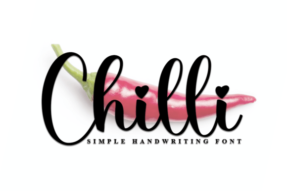 Chilli: A Bold Script Font for Creative Projects