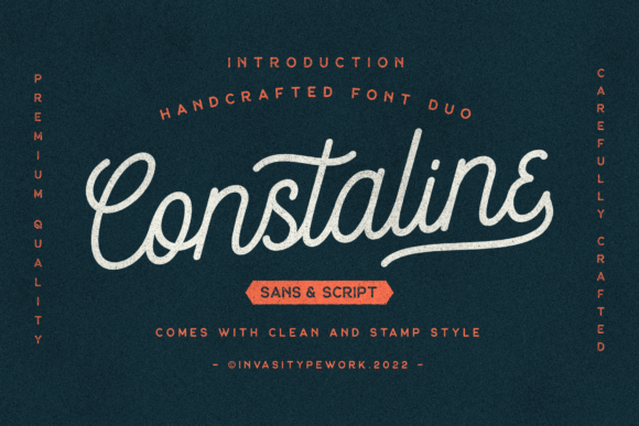 Constaline Font: Vintage Style for Modern Design