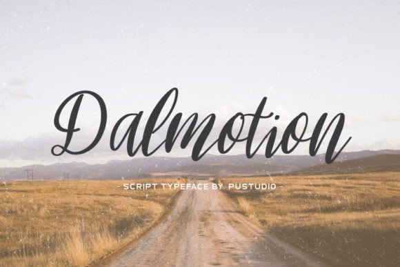 Dalmotion: A Script Font for Web Design