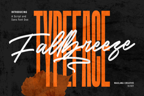 Fallbreeze Duo Font for Creative Projects