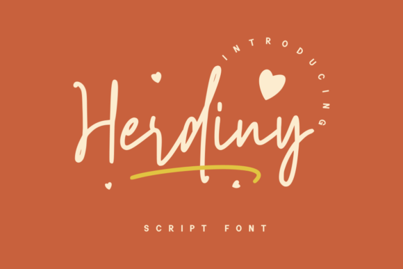 Herdiny Font for Creative Design