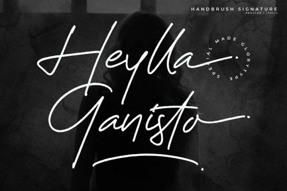 Heylla Ganisto Font for Creative Campaigns