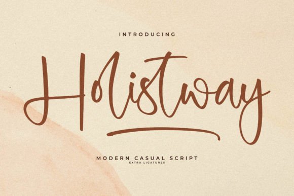 Holistway – A Versatile Script Font