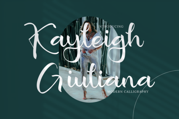 Kayleigh Giuliana Font for Creative Campaigns