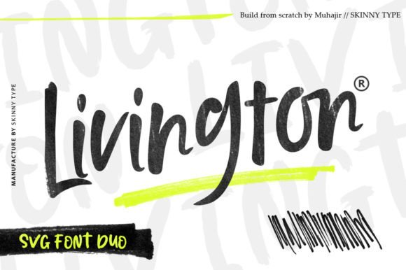 Livington Duo Font for Web Design