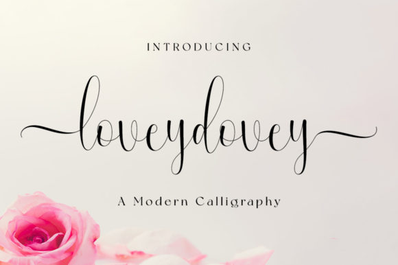 Loveydovey Font for Business Branding