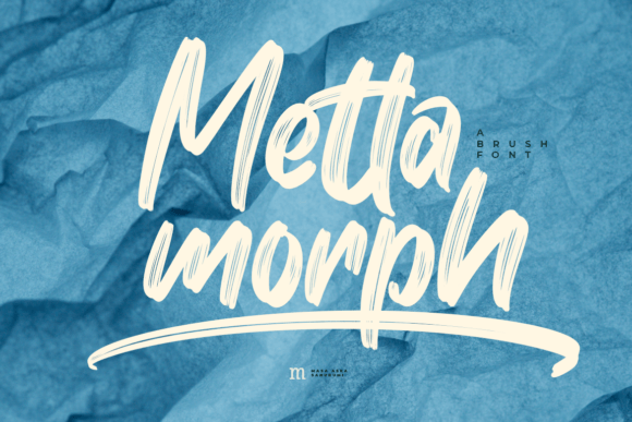 Mettamorph: A Stylish Handwritten Font