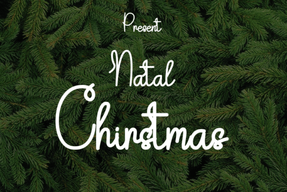 Natal Chirstmas Font for Elegant Campaigns