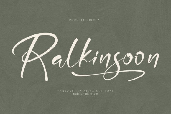 Ralkinsoon Font for Business Branding