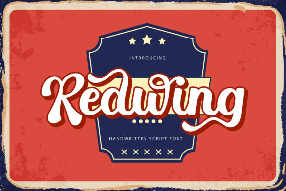 Redwing Font for Creative Projects