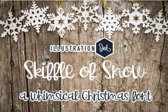 Skiffle of Snow Font for Winter Branding